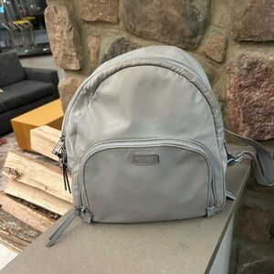 Kate Spade Light Gray Backpack